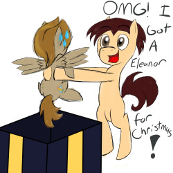thelikeablepony:  eleanorappreciates:   eingereicht von thelikeablepony:  I’m not too sure if you have seen this yet. i dont even think i posted it! looky at what i found in the recesses of my devientart folder XD i believe you remember this.  (Ps.