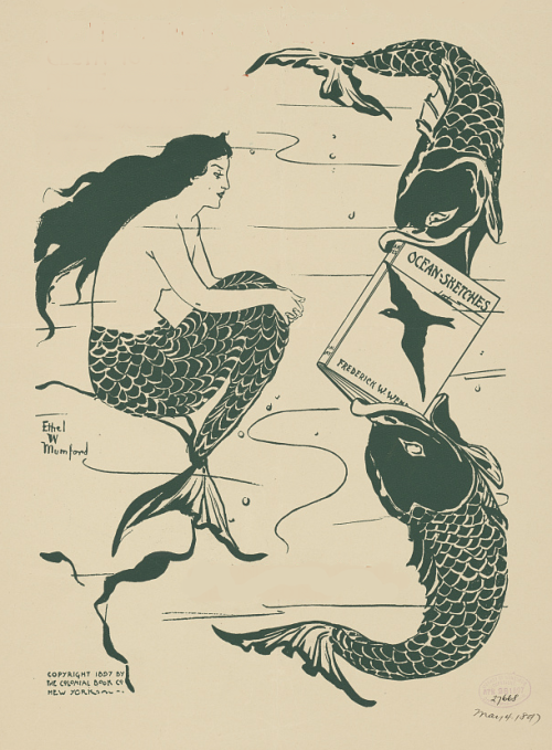 nemfrog:Ocean sketches by Frederick W. Wendt. 1897. Poster. Library of Congress