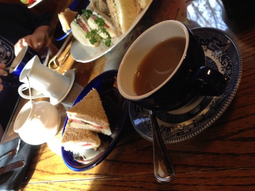 Royal tea at the Tea Cozy in Cambria.