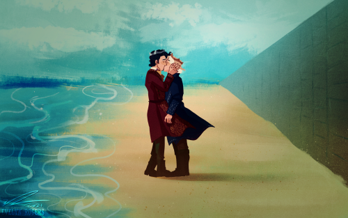 fishfingersandscarves: Then Eliot hugged him, a long hug, and when he was done he kissed Quentin on 