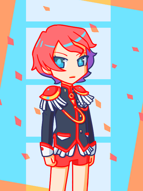 Day 15 of drawing World Flipper characters in cosplay, and I felt inspired to draw Rico as Utena Ten