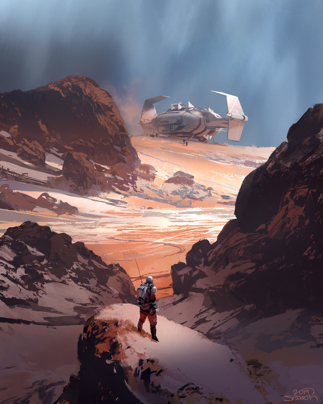 Mandalorian inspired personal art piece.