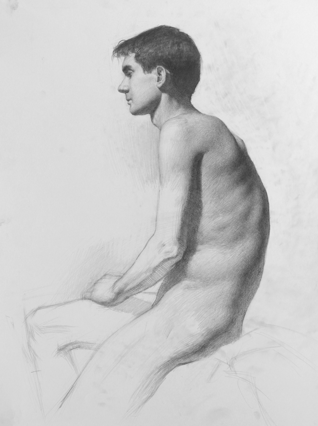 daniel-gamelas:  Side/back view on Anthony’s and Kevin’s night class. A few hours
