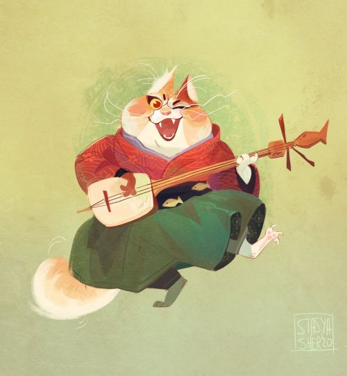 characterdesignreferences: Art by Anastasiia PlatoshynaOctober’s Theme: #YokaiAndKamiPresented