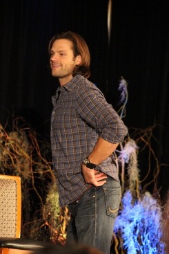 valalecki:  Jared “Oops I Dropped My Mic” Padalecki - Chicon 2013 