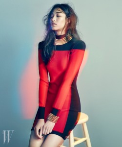 koreanmodel:  Kim Seol Hee by Km Do Won for W Korea Dec 2015 