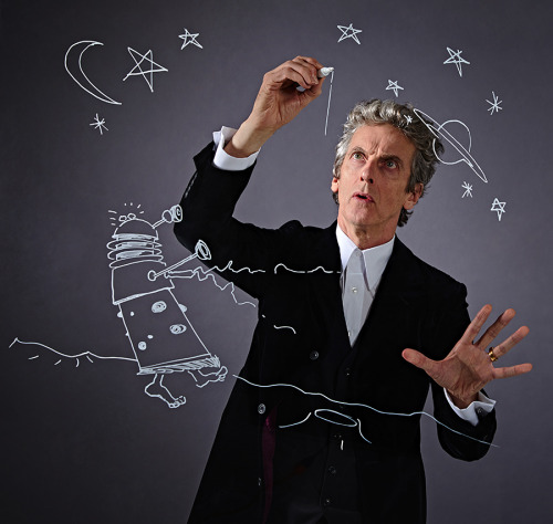 stuart-manning: An outtake from the Peter Capaldi Doctor Who shoot I art directed for this week&rsqu