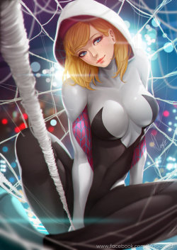 cyberclays:  Spider Gwen - by Magion 02More