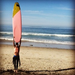 thepresentmoments:  Loving everything. Encinitas. #encinitas #leucadia #log #surf