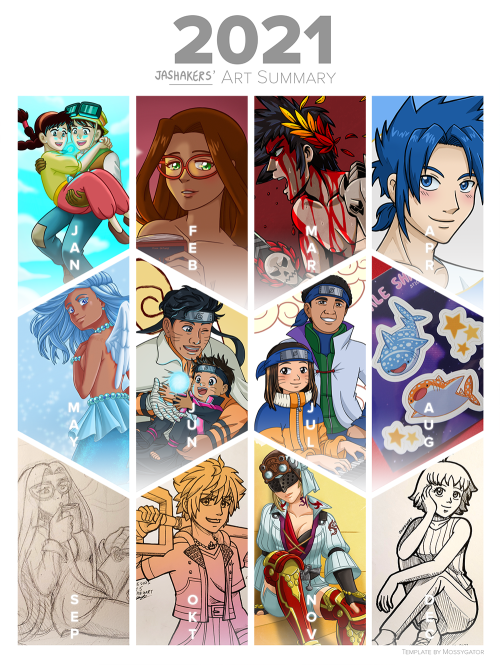 https://twitter.com/mossygator_/status/1468211248596537348 This year’s art summary! Aug and Se