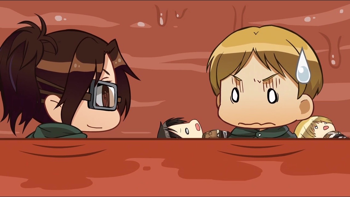 jieshark:  Ahhhhhh～Moblit is so cuuuuuute！！！≧∇≦（So is Hanji！！！