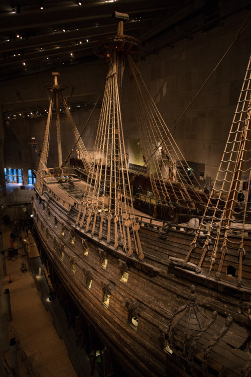 steampunktendencies:Sunken Warship Vasa- Stockholm, Sweden: November 2015.  17th Flagship on the Swe