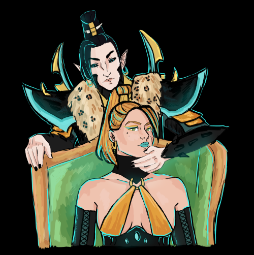 Very Ballsy Rogue Trader Wilhelmina "Billy" Von Krauss And Her Loyal Corsair Liratirael Do A Lil Bit