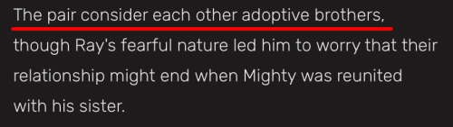 Reblog To Explode A Mighty/ray Shipper