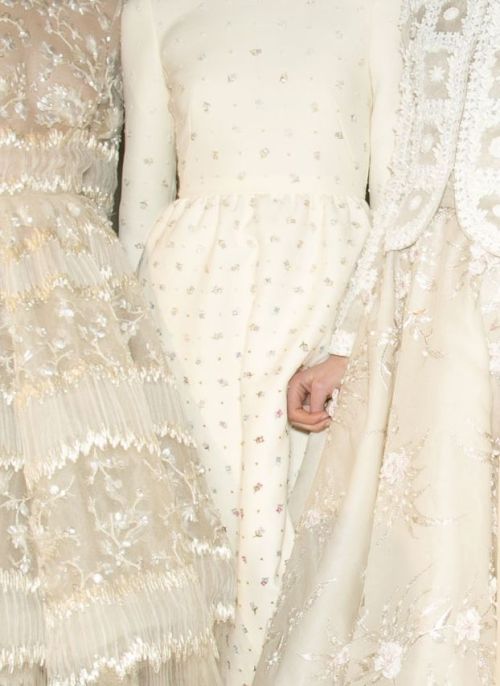 kurkova-blog - backstage at valentino haute couture...