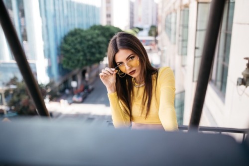 victoriajustice: They call me mellow yellow what do they call you? : @fouad Wearing @i.am.gia.thelab