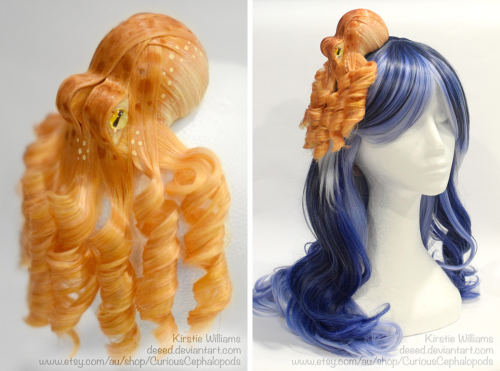 chelseabloxsom:apolonisaphrodisia:Octopus Hairpiece omfg