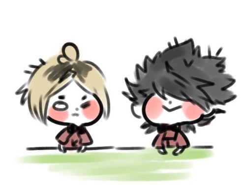 askhqchibis:  He wakes up with the occasional bedhead, but it’s not him whom you should be worried about.