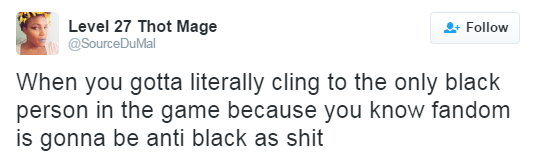Video gaming while black