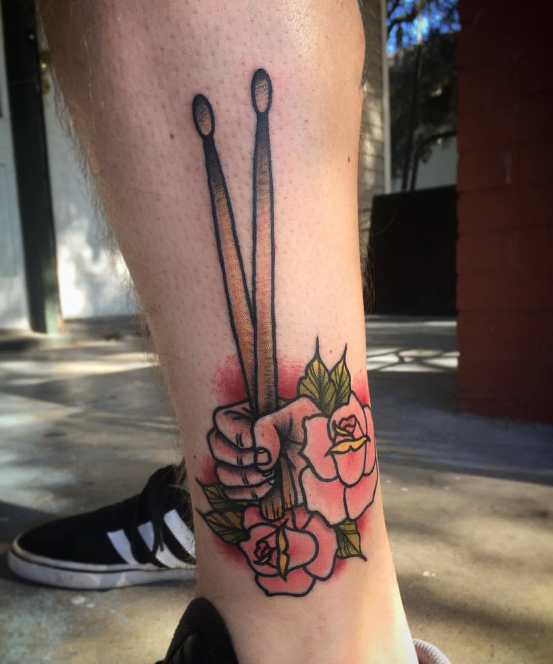 fourthkindillustration:  Another piece done on @r_peacock during his visit here in