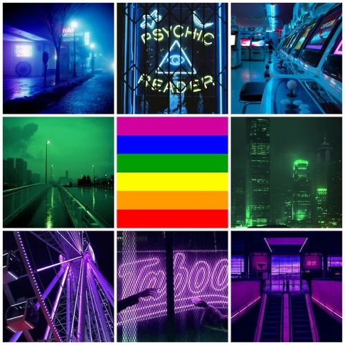 neon aesthetic