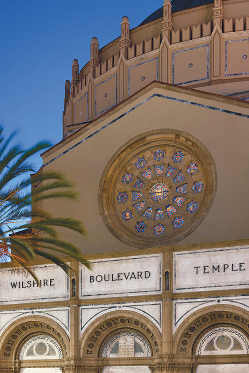 ofskfe: Wilshire Boulevard Temple, Los Angeles. The first synagogue in Los Angeles, founded in 1862 