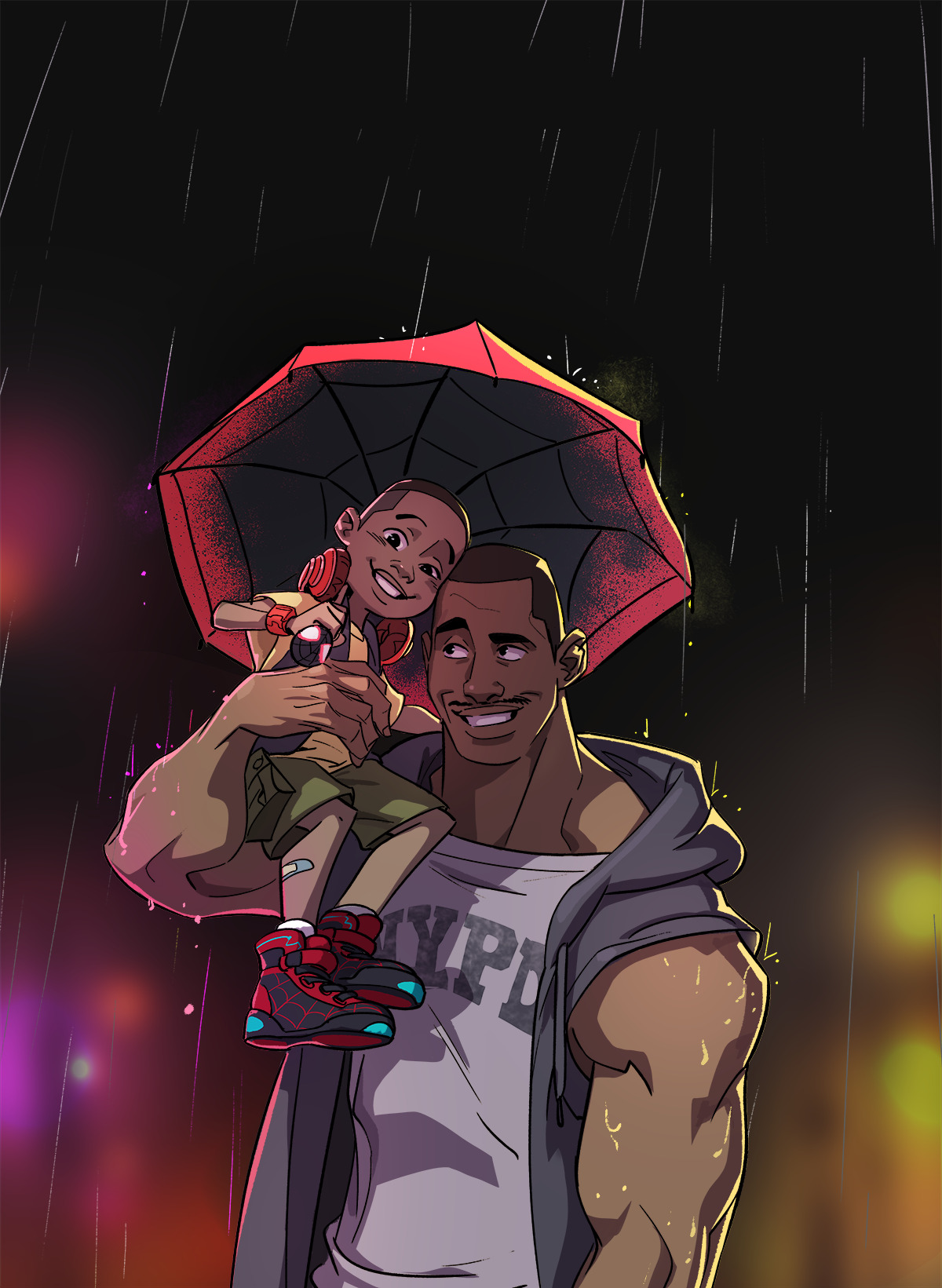 halcyon1796:I love Miles Morales and his dad!!!!!!