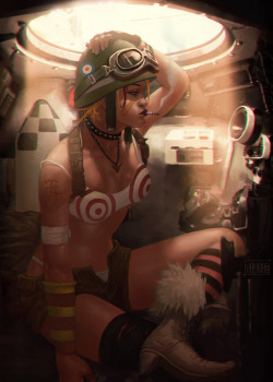 mehmetozen:  Tank Girl by Mehmet Ozen (Memed)