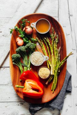 vegan-yums:  Creamy Vegetable Risotto / Recipe