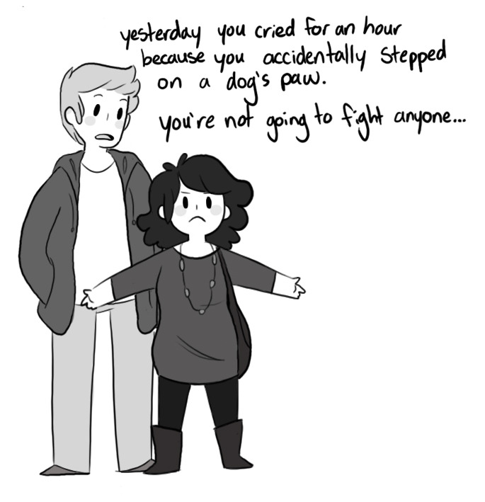 wolf-and-kitten:  daddydomdoneright:  egobuzz:  me: weak and smol   every little