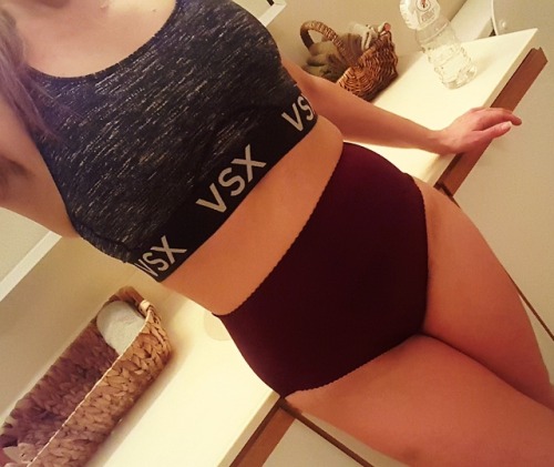 moonlightssexythings:Day 2 of these sexy dark cherry red high waist SATIN fullback panties @teddyger