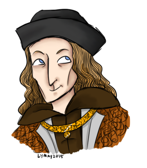abstractchronicle:reuploading old art - henry vii & perkin warbeck*executes you for treason in a