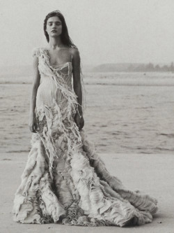 rosy-shades:  Alexander McQueen’s “Oyster” Dress