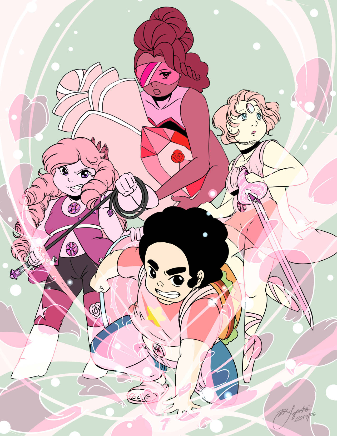 ricelily:  Giant Stevens! This is finished for now. And you’re probably wondering