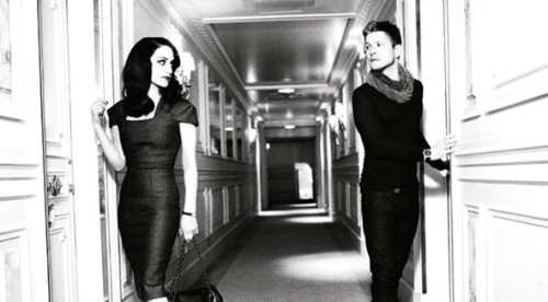 mattystanfield: Archie Panjabi | Matt Czuchry Paris | 2011 Photography | Ellen von Unwerth Ha! #TheG