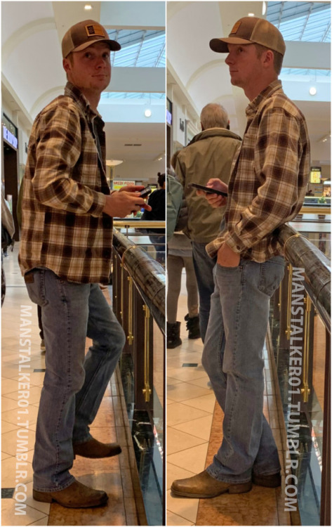 manstalker01: When the bored hot straight country boy waiting for someone to finish shopping works i