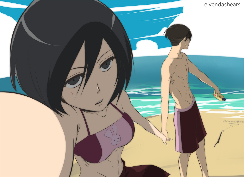 elvendashears:  Hot Piece of Meat! by Elvendashears here’s your daily dose of Rivamika