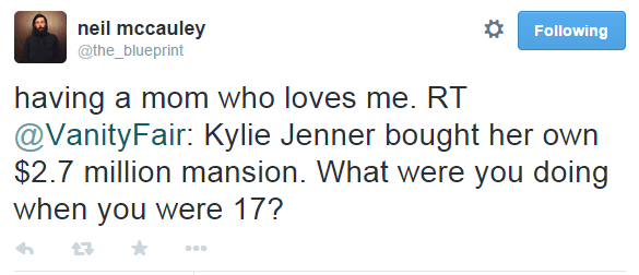 robcanvas:  lana-bananun:  “kylie jenner is 17 and just bought a 2.1 million dollar