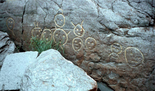 chabochi:South panel of petroglyphs at Bellows Falls, VT