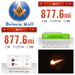 #picstitch #nikefuel #nikeplus #nikeplusapp #nikeplusrun #nikeplusrunning #princehallfreemason #princehallfreemasons