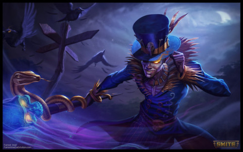 quarkmaster:SMITE - Baron Samedi Mastery SkinForrest Imel