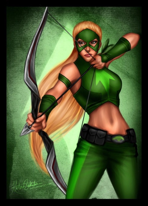 Artemis #SexyComicGirls #DC-Comics #FineArt