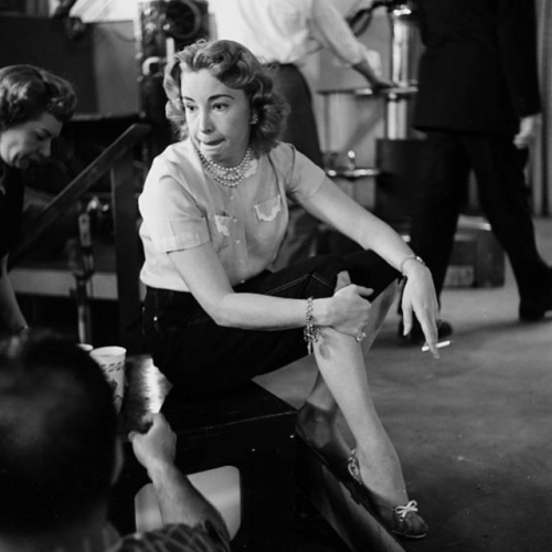 oldshowbiz:  Between takes at The Honeymooners