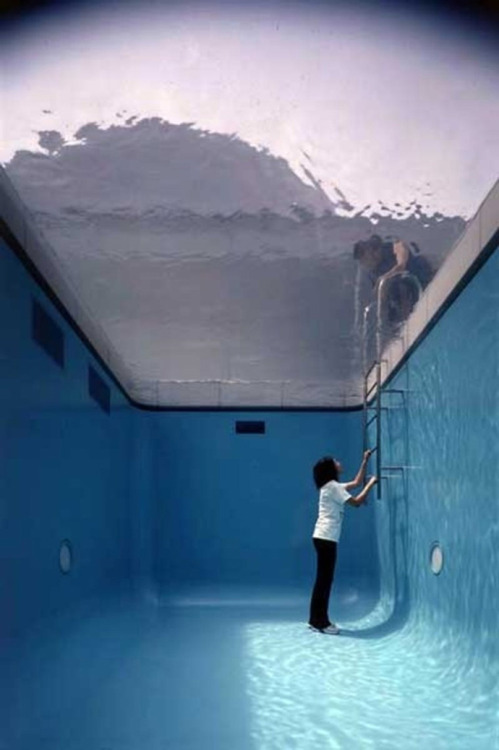 Leandro Erlich (Argentine, b. 1973, Buenos Aires, Argentina) - Swimming Pool; A Permanent Installati