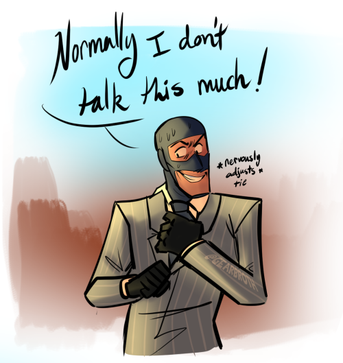 Engi Steals Spys Inviswatch Aka 8 Messily Drawn Panels Of Flustered Spy