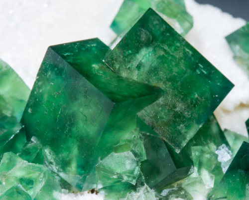 underthescopemineral:  Fluorite        CaF2 Locality: Fluorite occurrence, Mandrosono