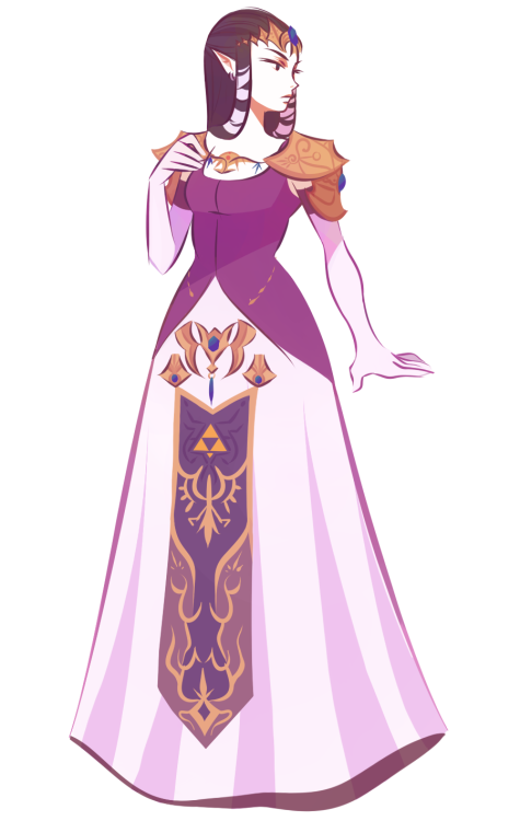 porcineprince:  linearted and colored in a very old sketch 