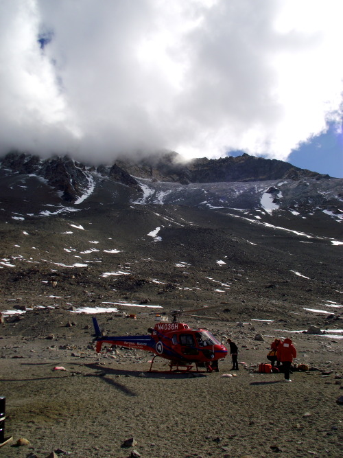 The colossal scale of Antarctica’s landscape is staggering, even more so when seen from a heli