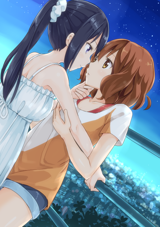 yurimother:  Original: 久美子と麗奈 Artist: マウンテンプクイチ 