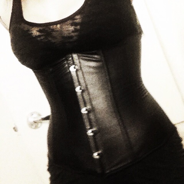 heathergraves:  New corset! Was only $30 💜